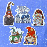 gnome gnomes gonk gonks laptop large sticker stickers christmas butterfly magic mystical set bundle uk cute kawaii stationery bundles colourful mushroom xmas animals penguin sloth frog toad elephant fox flower flowers floral sets