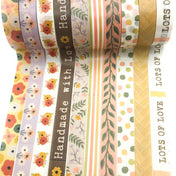 Muted Nature 10mm Washi Tape - 10 Choices