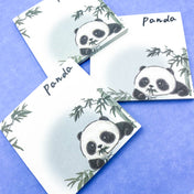 panda and bamboo note pad tear off sheets paper cute kawaii uk stationery post it its memo sticky memos