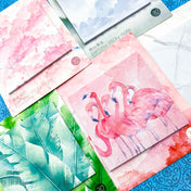 HALF PRICE Nature Sticky Memo Pad - Now 6  designs