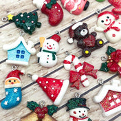 HALF PRICE Christmas Resin Charm - 24 Designs to choose from