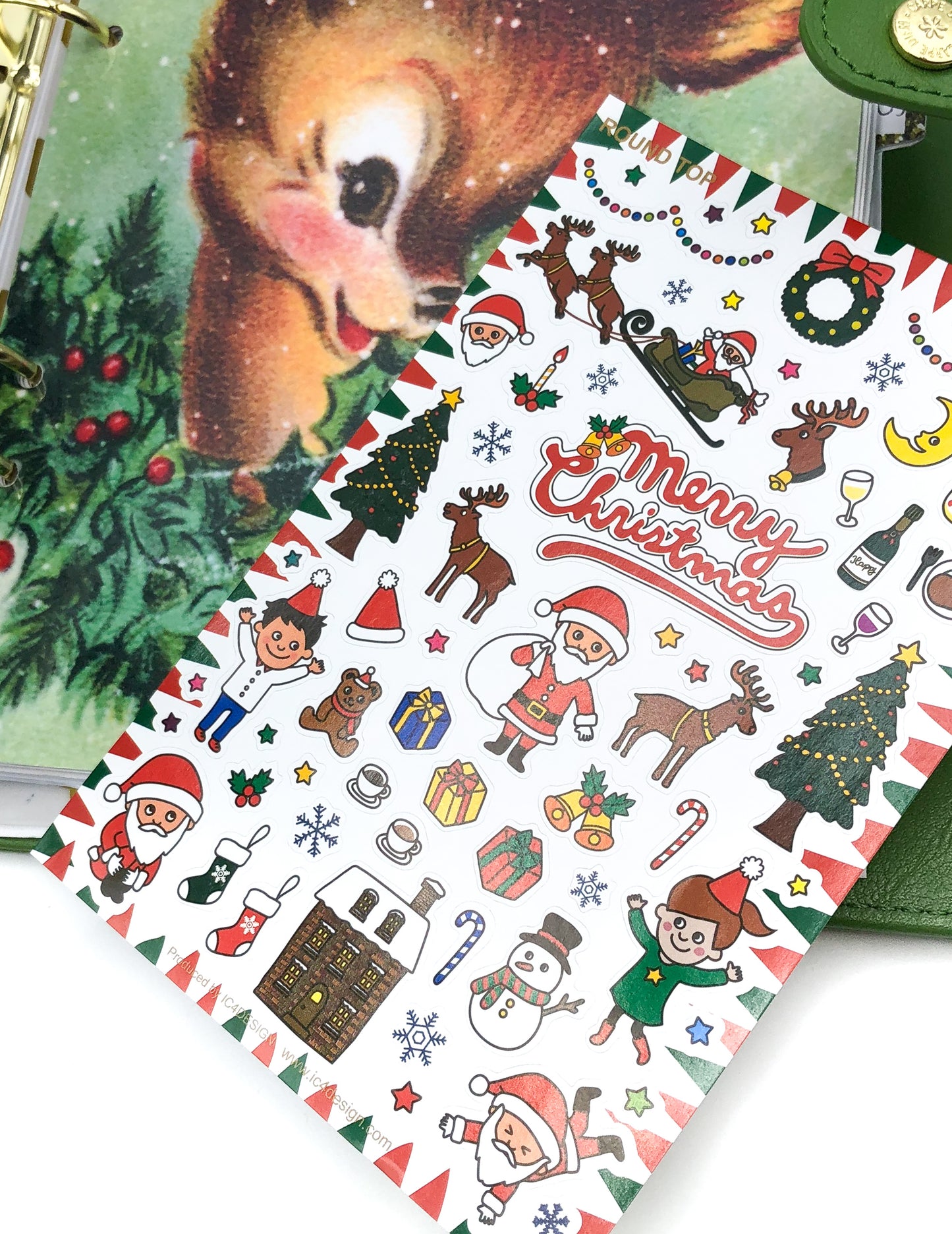 STICKER BUNDLE- 🦌CHRISTMAS THEME🦌 (B)