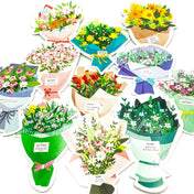 HALF PRICE Floral Bouquet Bunch of Flowers Postcard