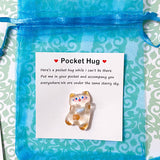 pocket hug hugs cute kawaii anxiety kindness mental health gift gifts little stocking filler fillers kids frog cat penguin bear puppy fun pretty present ideas