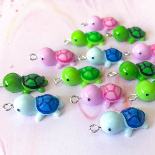 Turtle Resin Charm 28mm