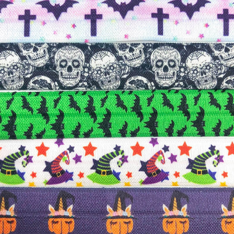 Halloween Elastic Ribbon 15mm