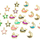 75% OFF Glitter Charm- Star Moon or Whale *seconds