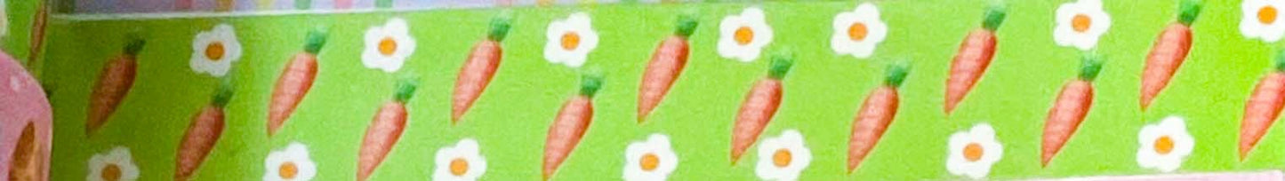 EASTER & SPRING Washi Tape 5m Roll 12 Designs
