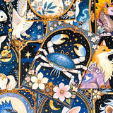 MIDNIGHT STORYBOOK Illustrated ART CARD COLLECTION- Mythical or Woodland (8 Cards)