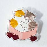 SWEET CAT- Food Themed ACRYLIC PIN BROOCH