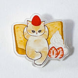 SWEET CAT- Food Themed ACRYLIC PIN BROOCH