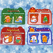 christmas bookmark duo set pair magnetic bookmarks book marks flexible festive gift gfits for book lovers bookworm uk cute kawaii stocking filler fillers bargain stationery present for kids her gingerbread men man santa reindeer rudolph snowman
