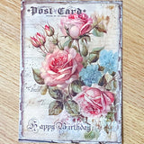 seed seeds catalogue vintage retro victorian old nostalgic flower flowers floral postcard postcards card cards greetings birthday happy uk cute kawaii pretty pink purple individual stationery shop store envelopes stickers seal seals tulip tulips hyacinth hyacinths rose roses