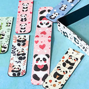 panda pandas magnetic book mark bookmark bookmarks cute kawaii gift gifts uk shop store pretty folding small mini present ideas floppy bookmk  fun