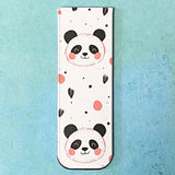 panda pandas magnetic book mark bookmark bookmarks cute kawaii gift gifts uk shop store pretty folding small mini present ideas floppy bookmk  fun