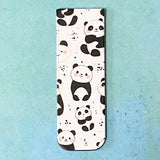 panda pandas magnetic book mark bookmark bookmarks cute kawaii gift gifts uk shop store pretty folding small mini present ideas floppy bookmk  fun