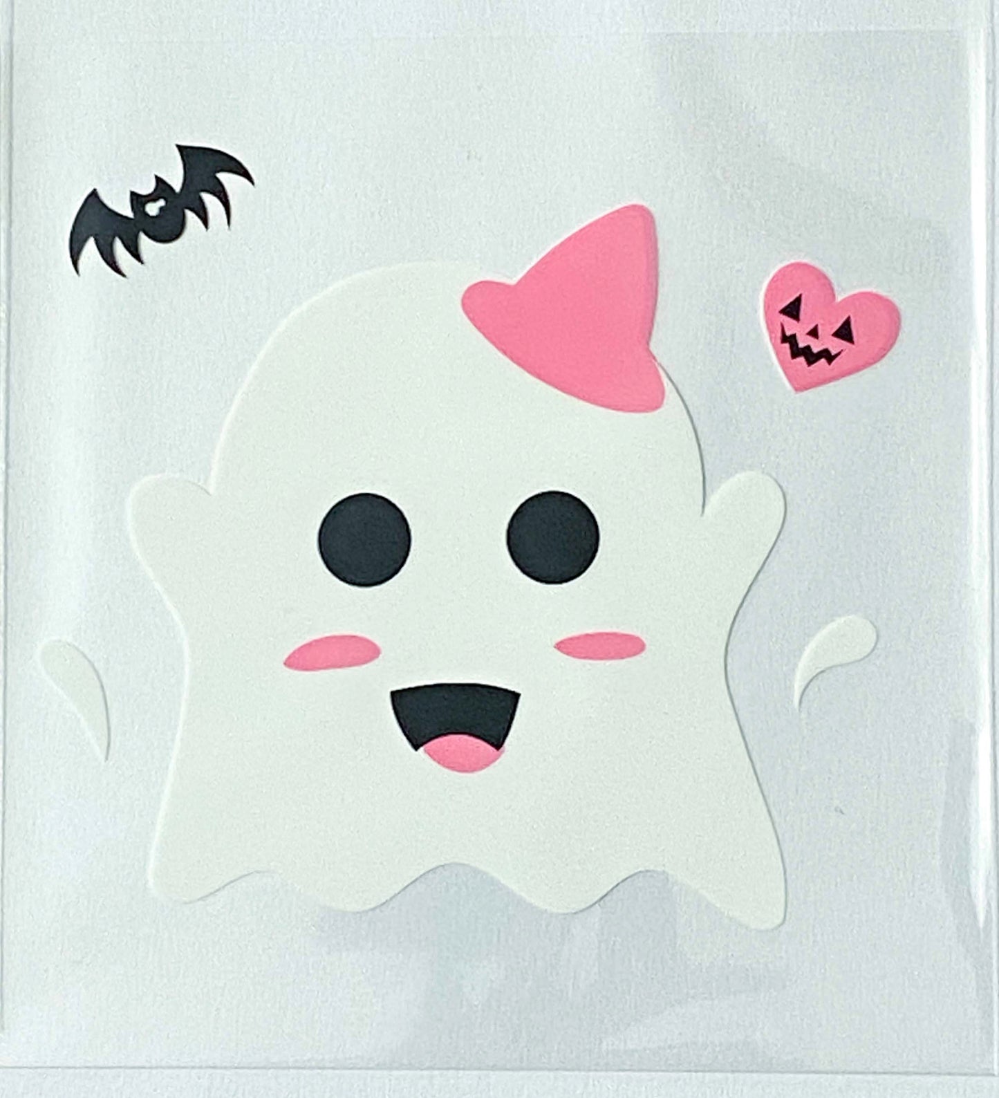 large cello cellophane self seal bag bags packaging supplies spooky lilac pink purple pumpkins pumpkin ghost ghosts cat black cats witch kawaii cute uk stationery gift gifts shop store supplies clear plastic