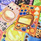 build a cake cakes cupcake macaroon macaron muffin food kawaii cute activity puzzle game sticker stickers for kids children uk stationery stocking filler fillers gift gifts