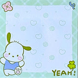 japanese character characters animal animals kawaii cute memo memos sticky not e notes pad square mini 20 pages uk stationery shop store pompompurin sanrio dog bunny rabbit puppy cat kitty hello note pochacho tuxedo sam kuromi my melody kerropi keroppi cinnamoroll