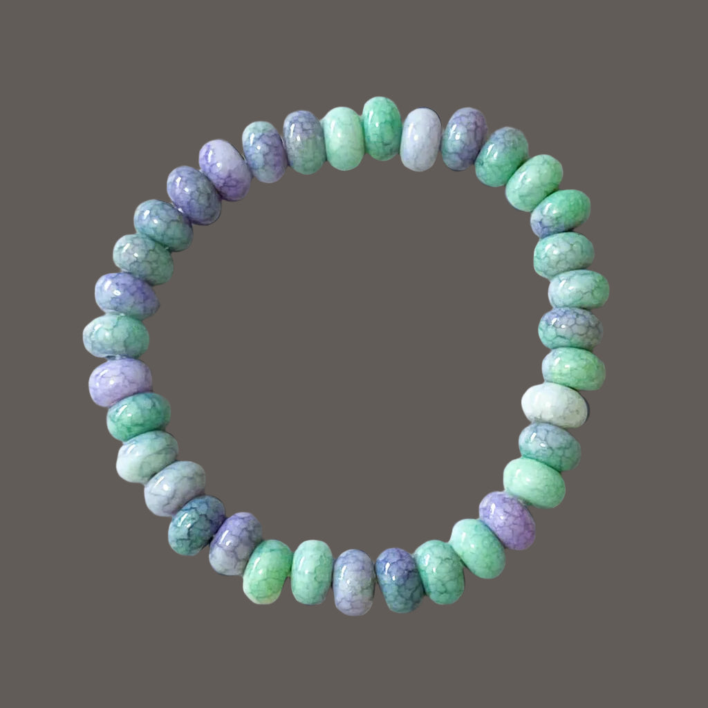 ADULTS Gemstone Beaded BRACELET Stretch Jewellery