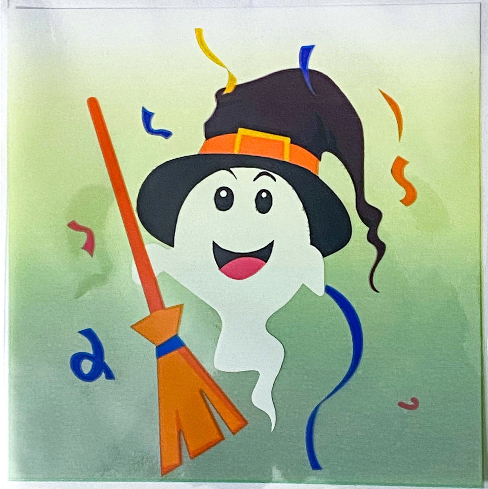 cello cellophane bag bags pack set ow owls ghost ghosts pumpkin pumpkins witch witches cat cats black cute kawaii fun kids packaging supplies uk party colourful bright 10 x 10cm