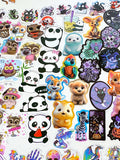 cute kawaii penguin penguins laptop glossy sticker stickers pack big large uk stationery gift gifts shop store colouful animal animals ghost ghosts halloween spooky skull cute panda pandas cat cats owl owls set bundle