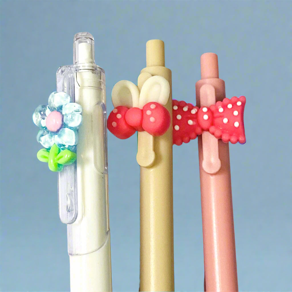 Pocket Money Bargain PENS PENCILS ERASERS & PAPER CLIPS -Perfect Kawaii Gifts