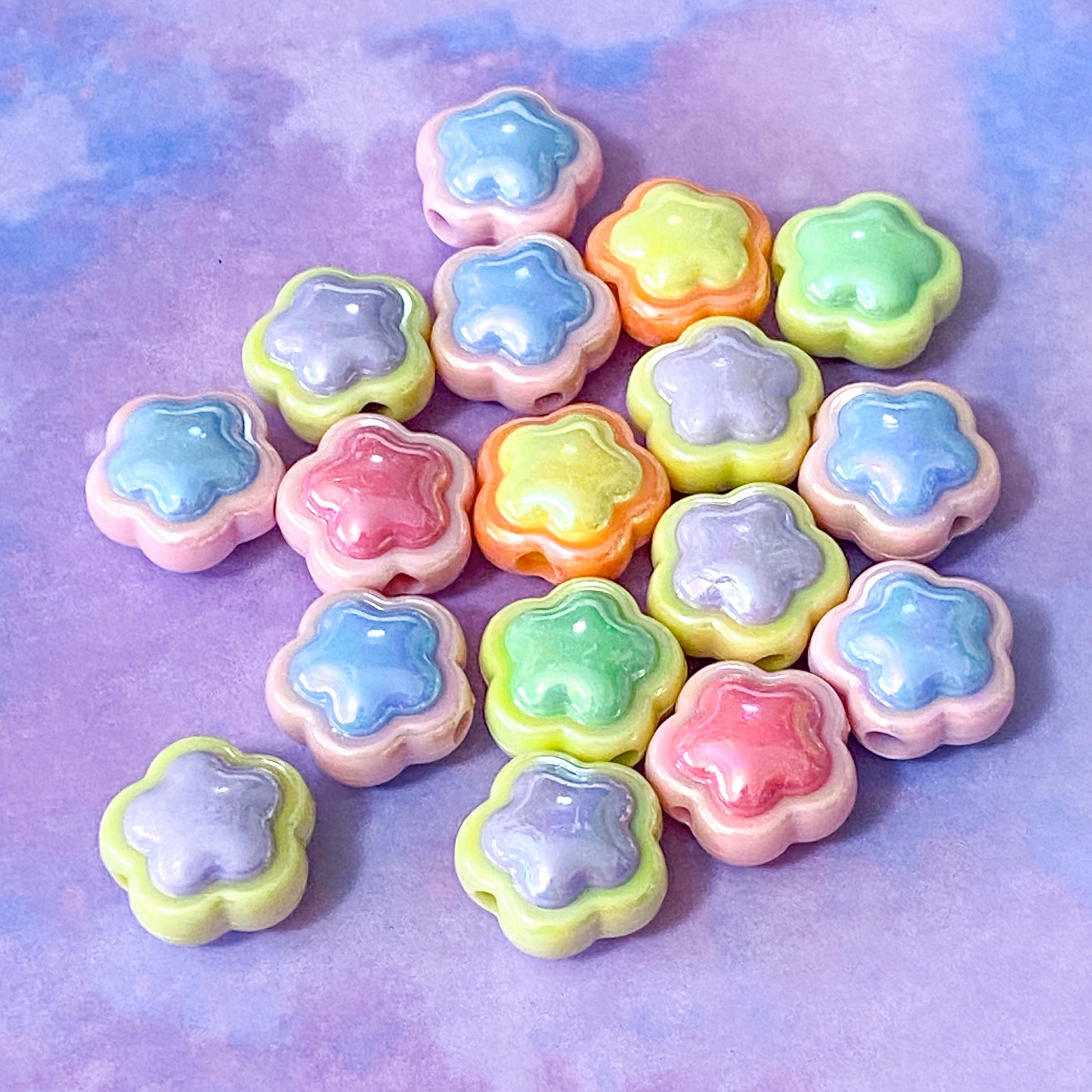 animal bead beads cat cats horse horses pony ponies large jumbo big iridescent pearly pearlised uk cute kawaii craft supplies shop store pretty jewellery making crafts flower lfowers