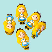 alice in wonderland huge large jumbo big silicone bead beads uk cute kawaii craft supplies shop store beaded pen pens make your own jewellery fun kids yellow blue girl 