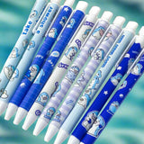 shark sharks cute kawaii black fineline gel ink pen pens uk lovely great japanese korean fine line blue dark blue turquoise lilac gingham checked white click