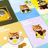 red panda cute embroidery patches