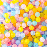 pastel acrylic translucent round 6mm small little bead beads pretty bundle clear bubble uk cute kawaii craft supplies shop store