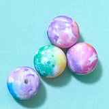 RAINBOW & PINK Themed SILICONE BEADS 15mm 30mm & 33mm
