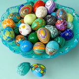 gemstone egg eggs pocket worry stone toy gift gifts uk easter spring present idea ideas cute kawaii rounded smooth precious semi stones glossy pretty gems 