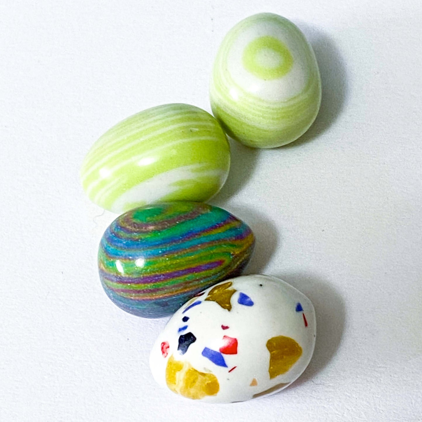 GEMSTONE EGG Palm Stone Worry Stones 20mm NEW STONES ADDED!