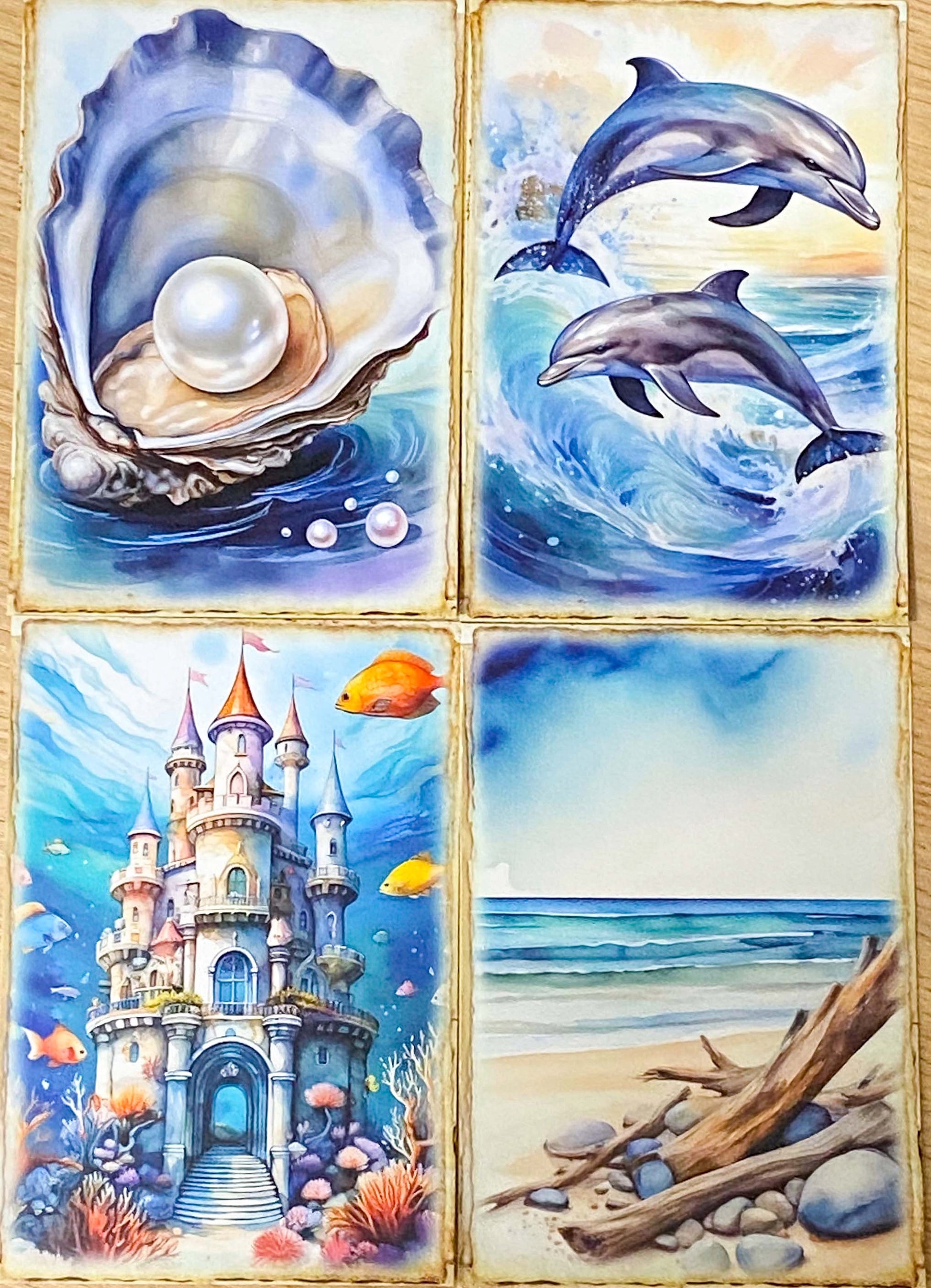 ocean and seashore shell animal sea life whale dolphin seal shells seaweed shell jellyfish marine cute kawaii pretty postcard postcards cards blank greetings uk stationery shop store supplies beach summer