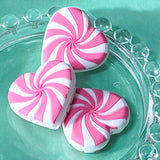 pink red and white silicone bead beads jumbo large big chunky 15mm 30mm lollipop lolly lollies cake cakes cupcake cupcakes uk cute kawaii craft supplies shop store beaded pen pens jewellery making make pattern patterned soft round 3d heart hearts food and drink