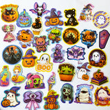 pumpkin pumpkins halloween spooky colourful bright laptop sticker stickers glossy fun kids set pack cat bear animal haunted witch trick or treat uk cute kawaii stationery supplies shop store gift gifts