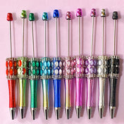 sparkly pen pens blank blanks base for making your own beaded pen pens pretty sparkly gem gems stones rhinestone uk cute kawaii craft supplies stationery shop store foil metallic glitter black ballpoint ink 