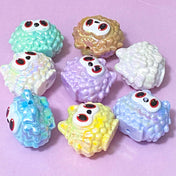 jumbo very large monster monsters bead beads big chunky enormous lilac blue turquoise yellow mint green brown white ab iridescent pearl pearly uk cute kawaii craft supplies shop store make beaded pen pens jewellery