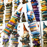 gnome gnomes elf elfs gonk gonks cue kawaii card cardboard bookmark book mark marks bookmarks uk stationery shop store fun gift gifts colourful reading book books tower towers of set of 3