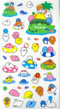 seal seals otter otters sea lion lions water ocean sticker stickers sheet sheets 6 pack clear plastic pet stationery supplies uk cute kawaii colourful small little planner addict set store shop animal animals creatures