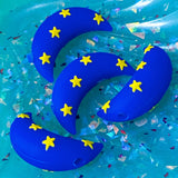 silicone star stars moon moons sky night skies galaxy bead beads jumbo very large uk cute kawaii beaded jewellery making pen pens build your own craft supplies gift gifts shop store crafts blue yellow swirl swirly