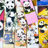 panda pandas bear bears cute kawaii card bookmark bookmarks book mark marks reading books gift gifts set present uk stationery pretty fun 3