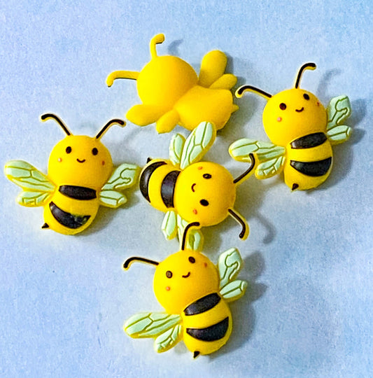 bumble bee bees honeybee bumblebee bead beads silicone large giant jumbo make your own pens uk cute kawaii stationery shops store yellow black