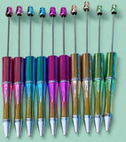 OMBRE METALLIC PEN BASE for Build Your Own Pens Black Ballpoint Ink