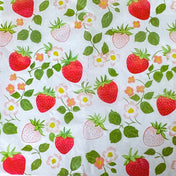 strawberry strawberries pretty tissue paper sheet sheets uk cute kawaii decorative packaging supplies shop store gift gifts wrap wrapping red pink white green plant plants flowers floral fruit fruits