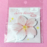 pretty pink flower flowers floral memo memos sticky note notes pad spring pastel cute kawaii uk stationery shop store planner supplies addict addicts camellia rose lily blossom 