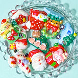 lustre iridescent pearl pearly bead beads uk cute kawaii chunky big large jumbo acrylic christmas festive craft supplies gingerbread house snowman cup mug cat tree car pochacho santa claus bear wreath present my melody bunny make your own beaded pen pens jewellery