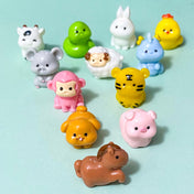 small mini animal animals resin resins miniature miniatures figurine figurines 3d model cute kawaii uk gift gifts crafts supplies shop store pig cow dog horse tiger snake sheep ram chick iguana monkey koala chick rabbit